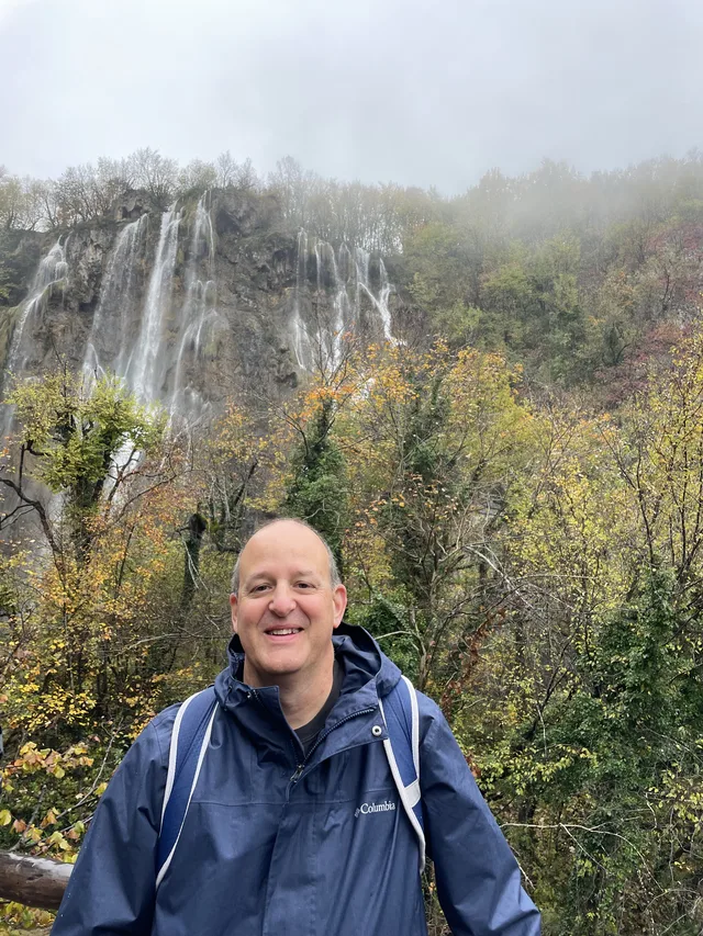 Dominic Michienzi hiking outdoors